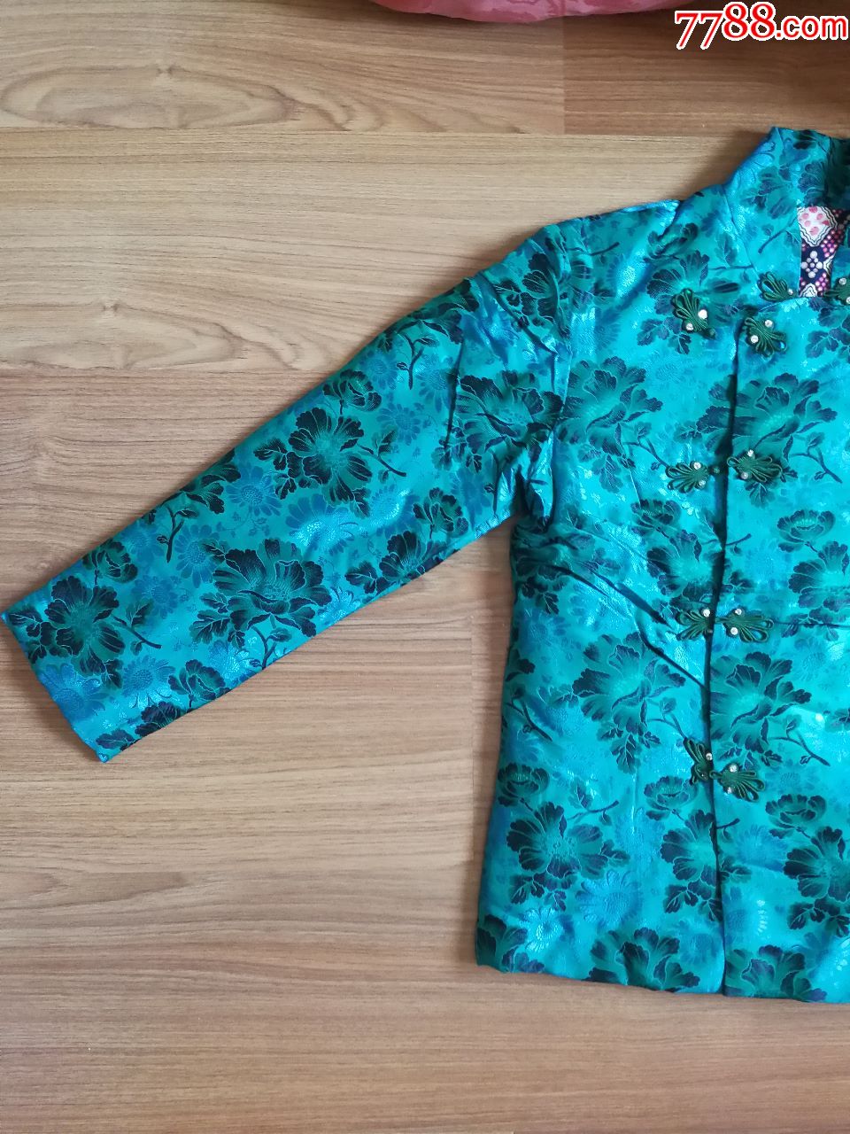 全新老式手工纯棉花花棉袄