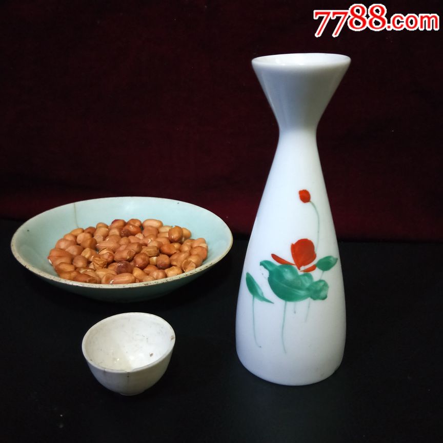 酒壶喝二两白酒小酒壶烫酒温酒壶手绘图画-价格:169元-au21775535
