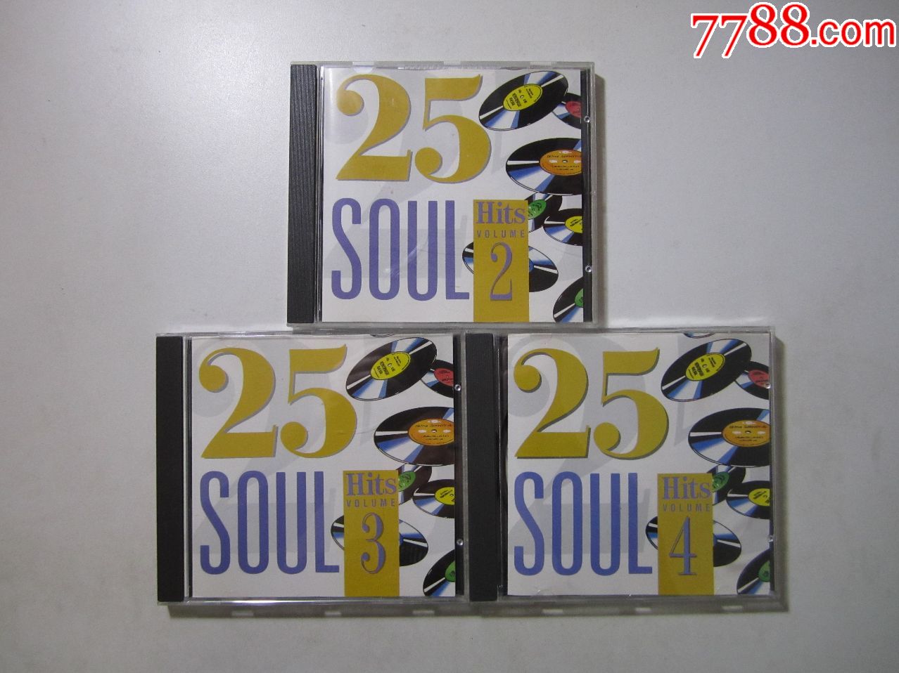 外國cd光盤三盒25soulhits