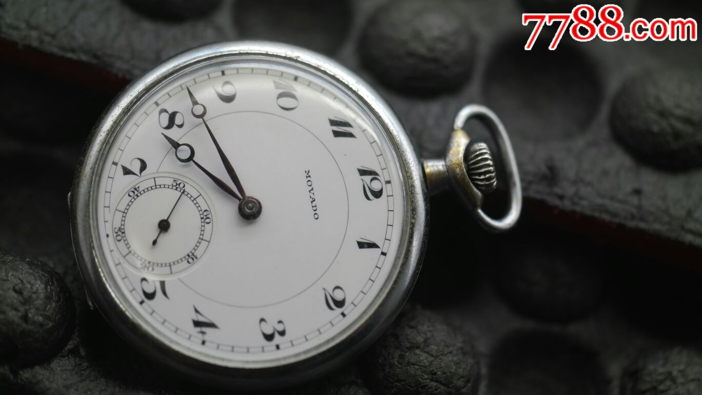好品15钻4方位一类瑞士摩凡陀movado手动机械怀表