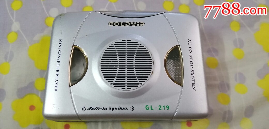 goldyip磁带单放机gl-219裸机无包装高价当配件机回收