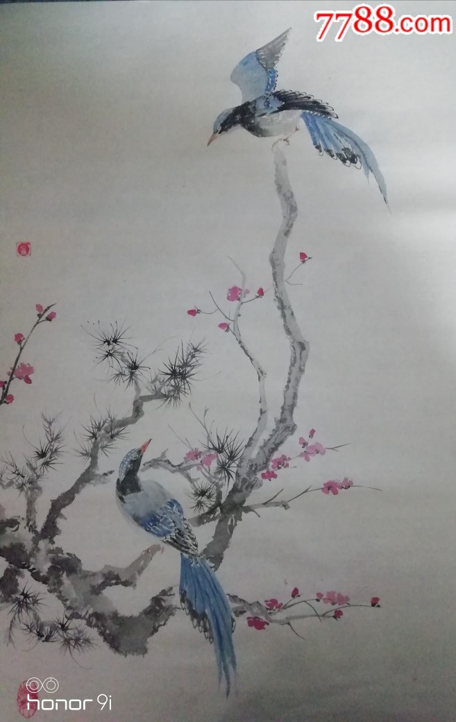 写意花鸟(68*33cm)_山水国画原作_第1张