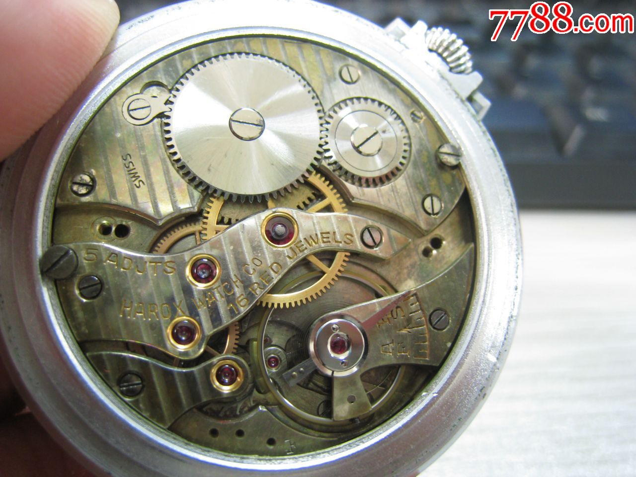瑞士古董表天文台尊皇(手动)男,怀表/挂表_第15张