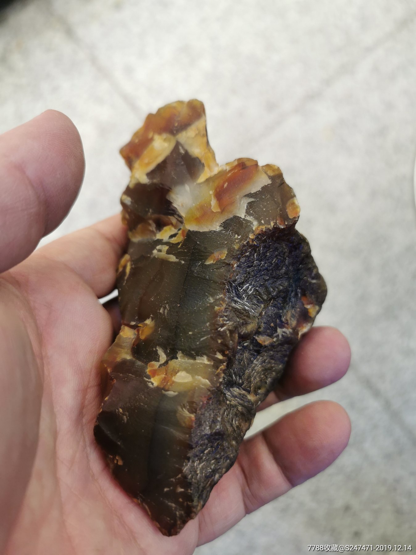 天然玛瑙原矿石