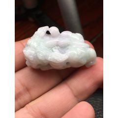 春彩翡翠貔貅挂件(zc21894211)_7788收藏__收藏热线