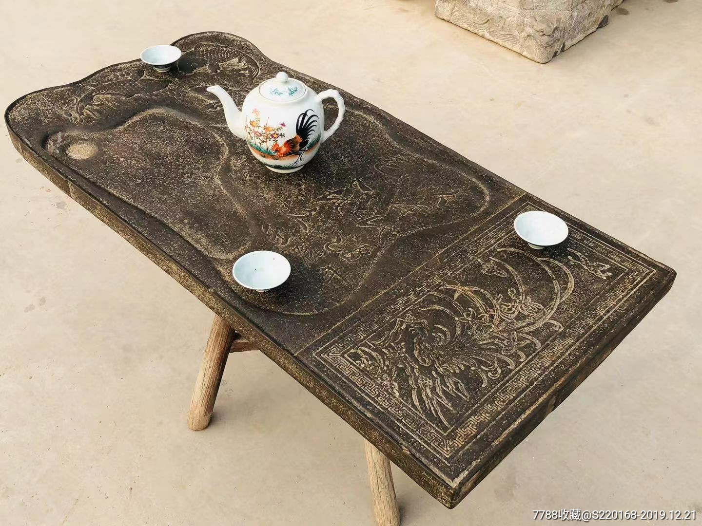 青石茶桌