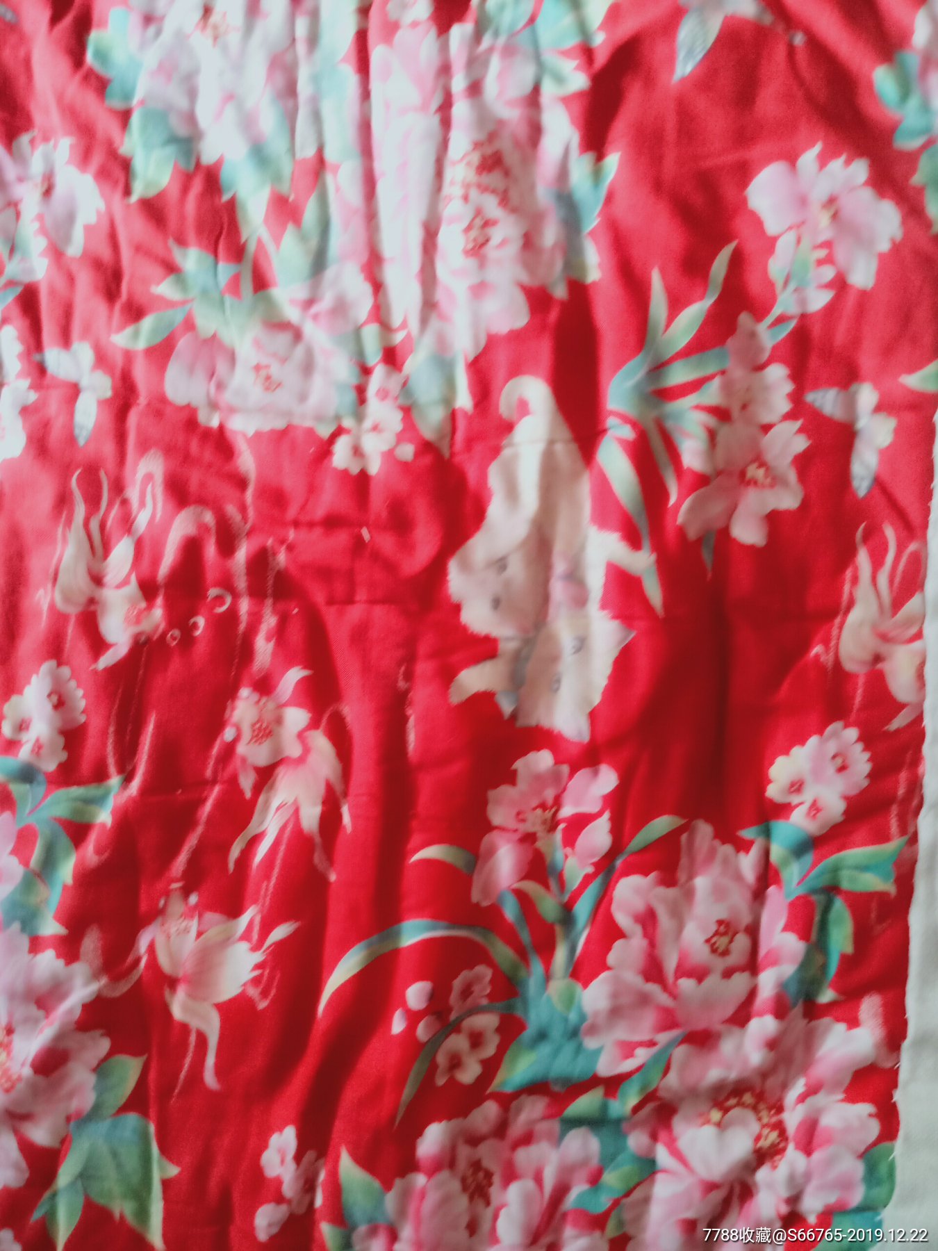 怀旧花卉牡丹花被