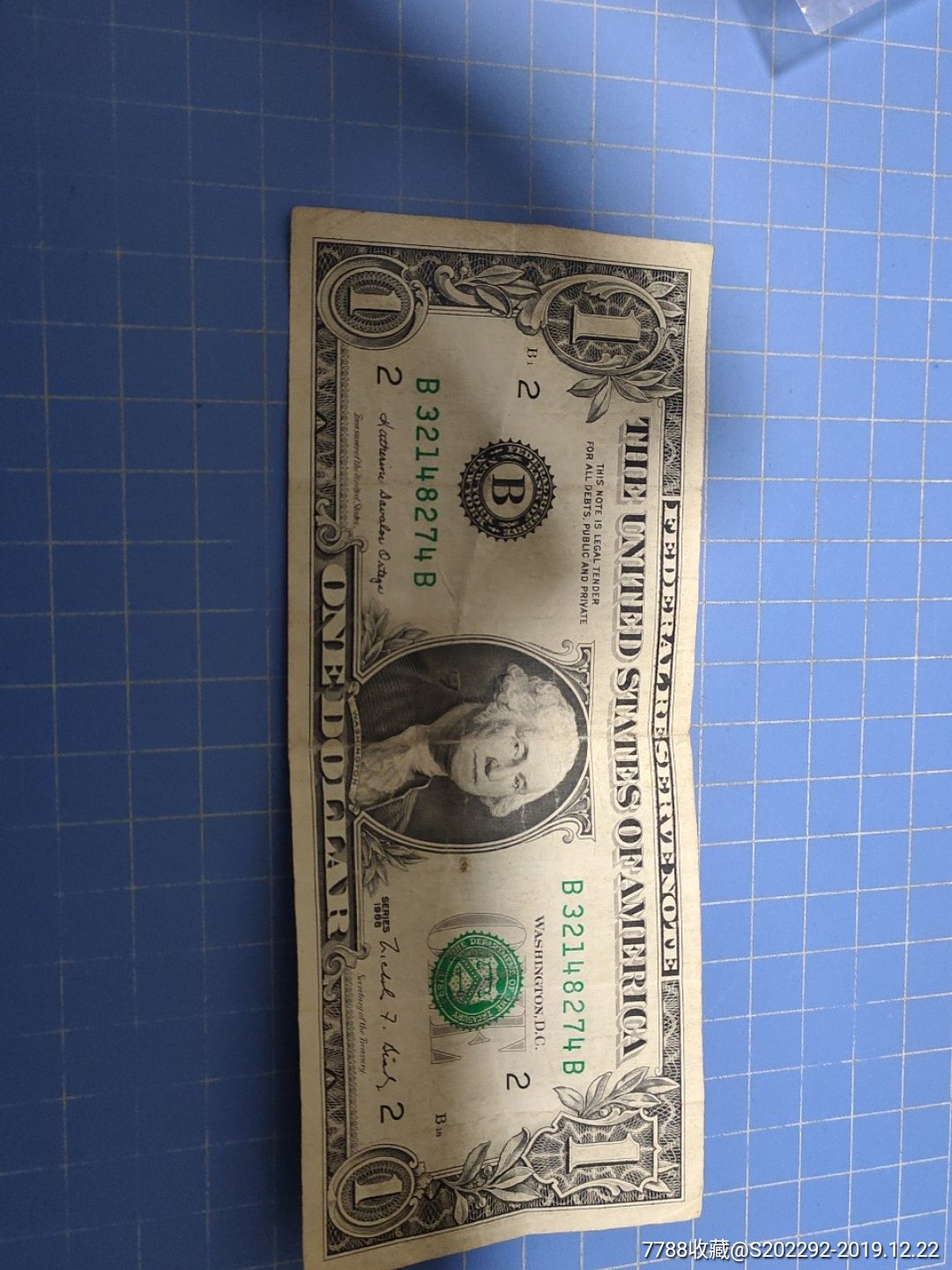 1988年老美元一张老美元啊已经不多了