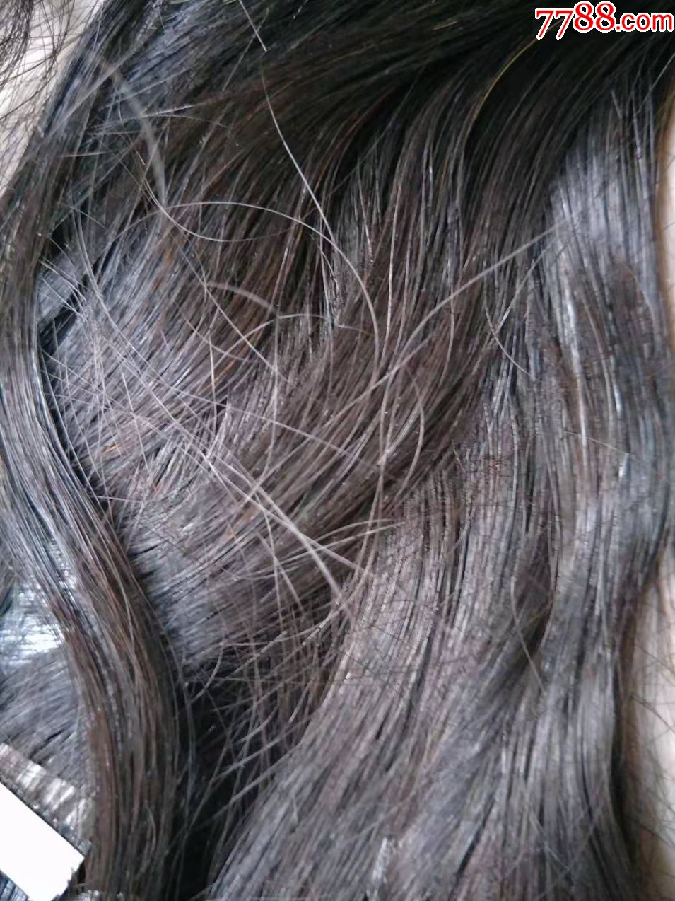 70厘米长的头发,品相如图