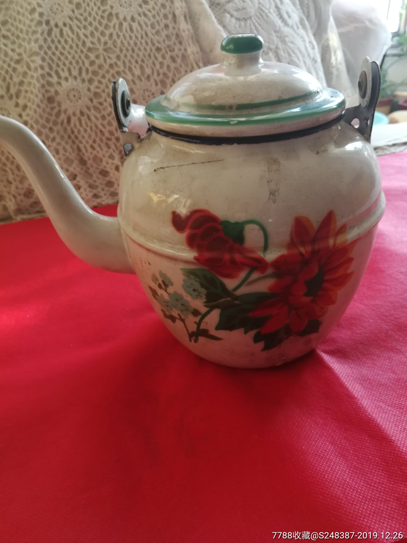 六七十年代搪瓷壶