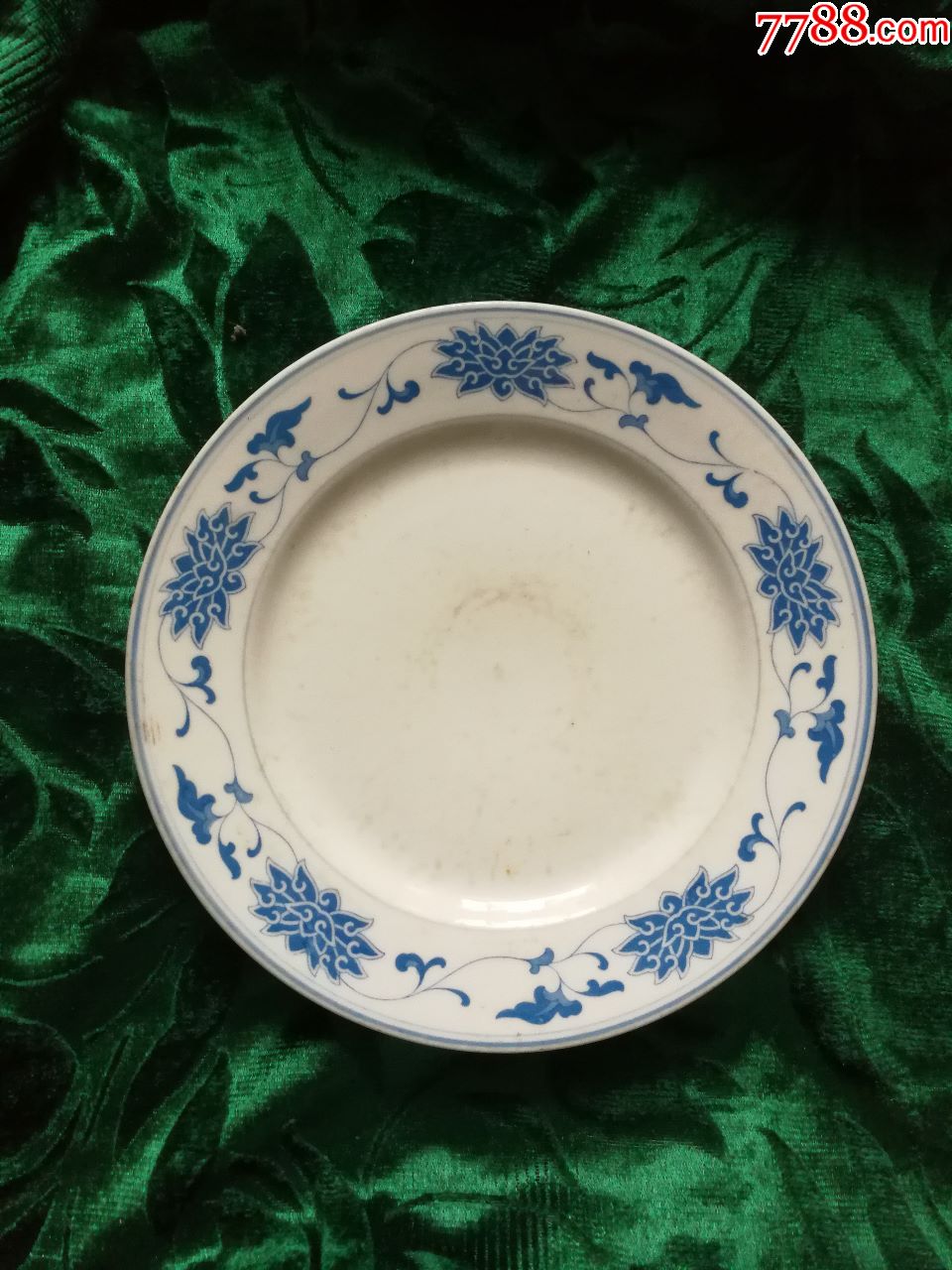 醴陵青花盘子一个601