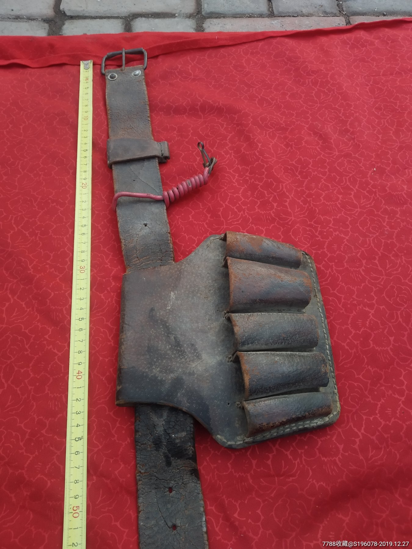 民国电工老腰带