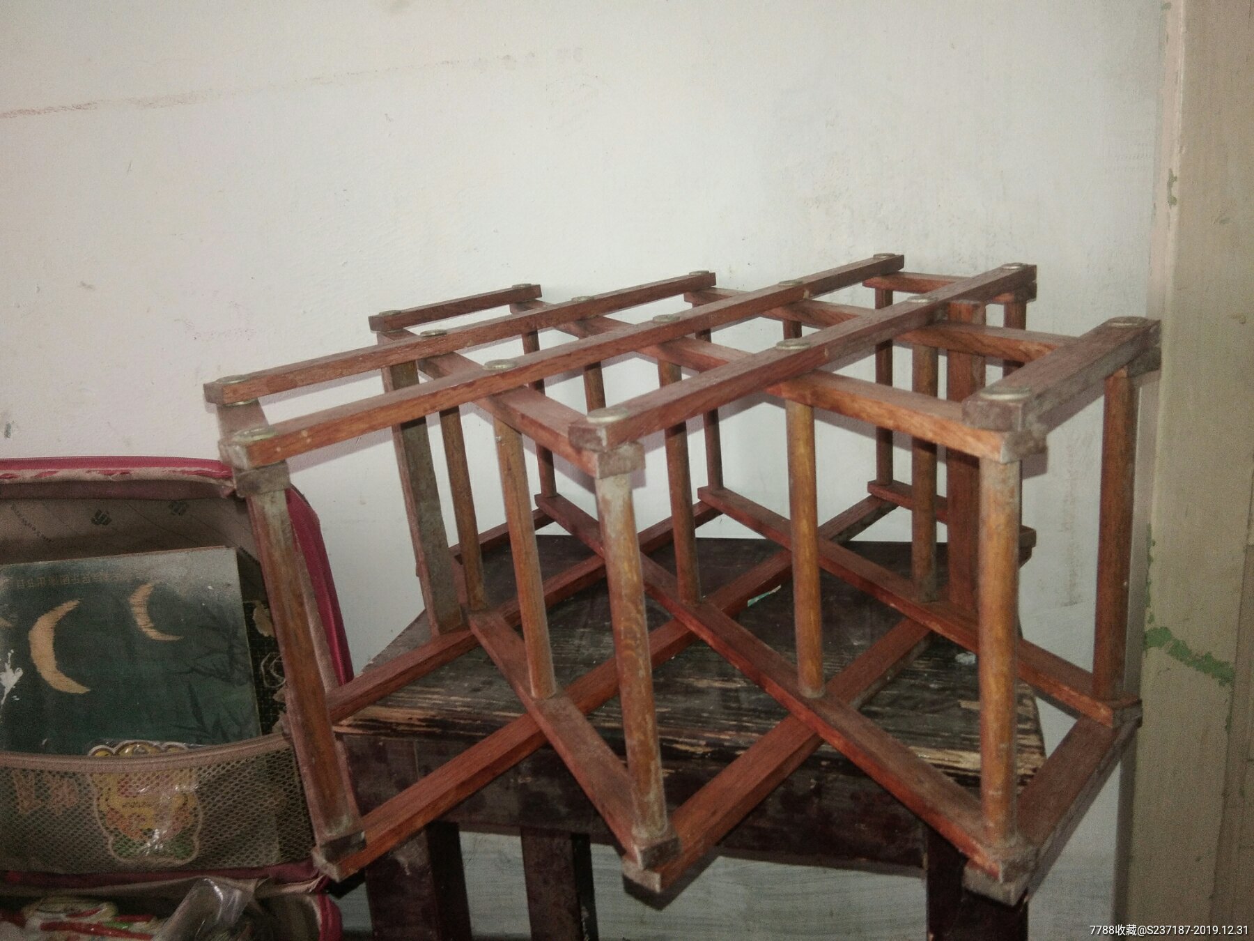 海南红绸木~晒衣架