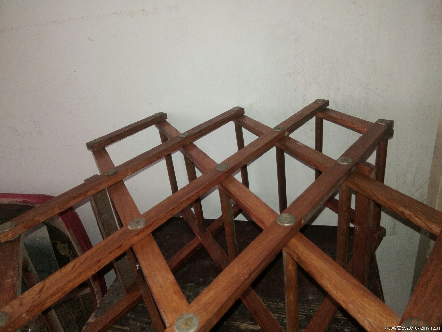 海南红绸木~晒衣架-木花架-7788收藏__收藏热线