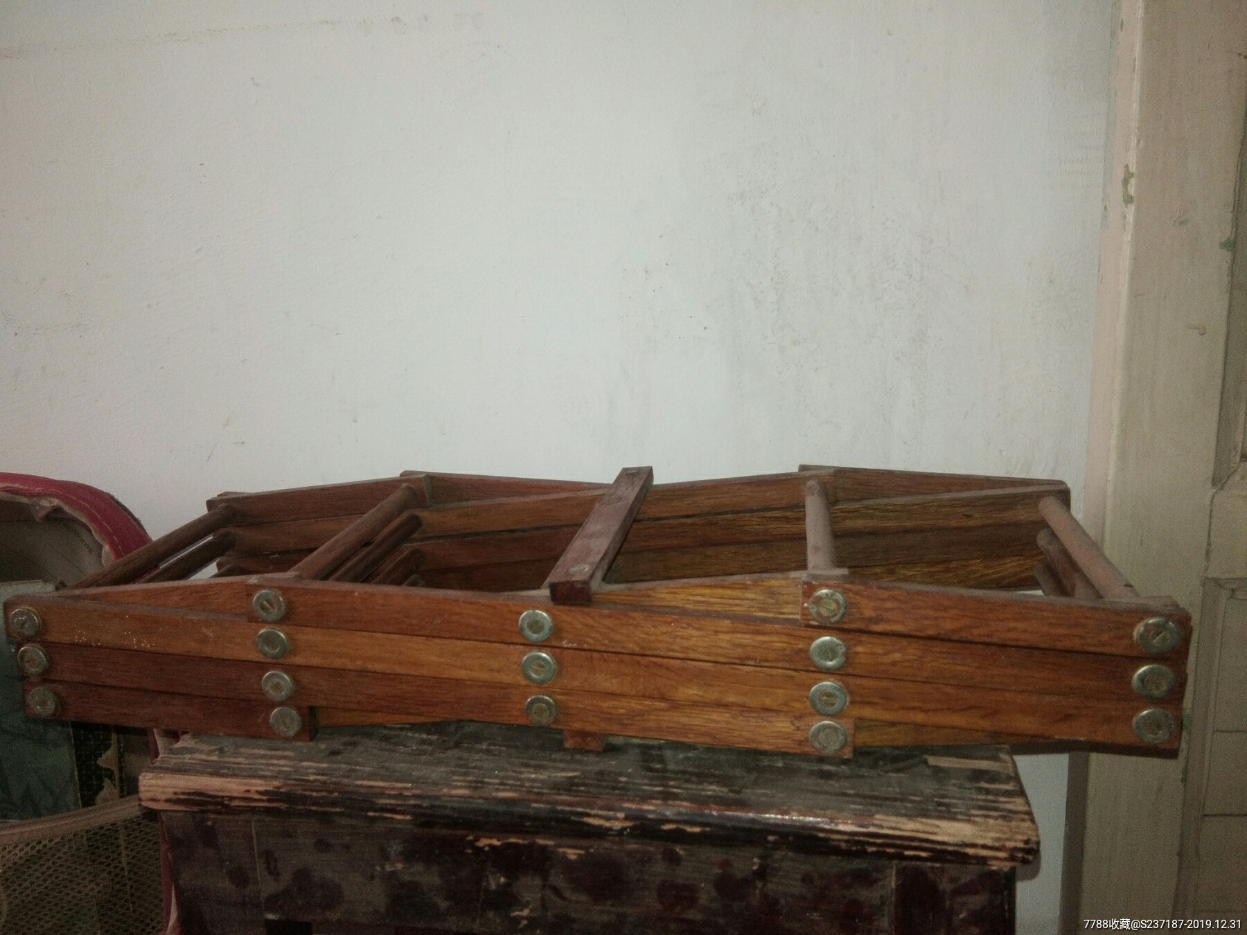 海南红绸木~晒衣架-木花架-7788收藏__收藏热线