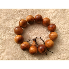 崖柏陈华水波纹20MM佛珠手串(au22042473)_7788收藏__收藏热线