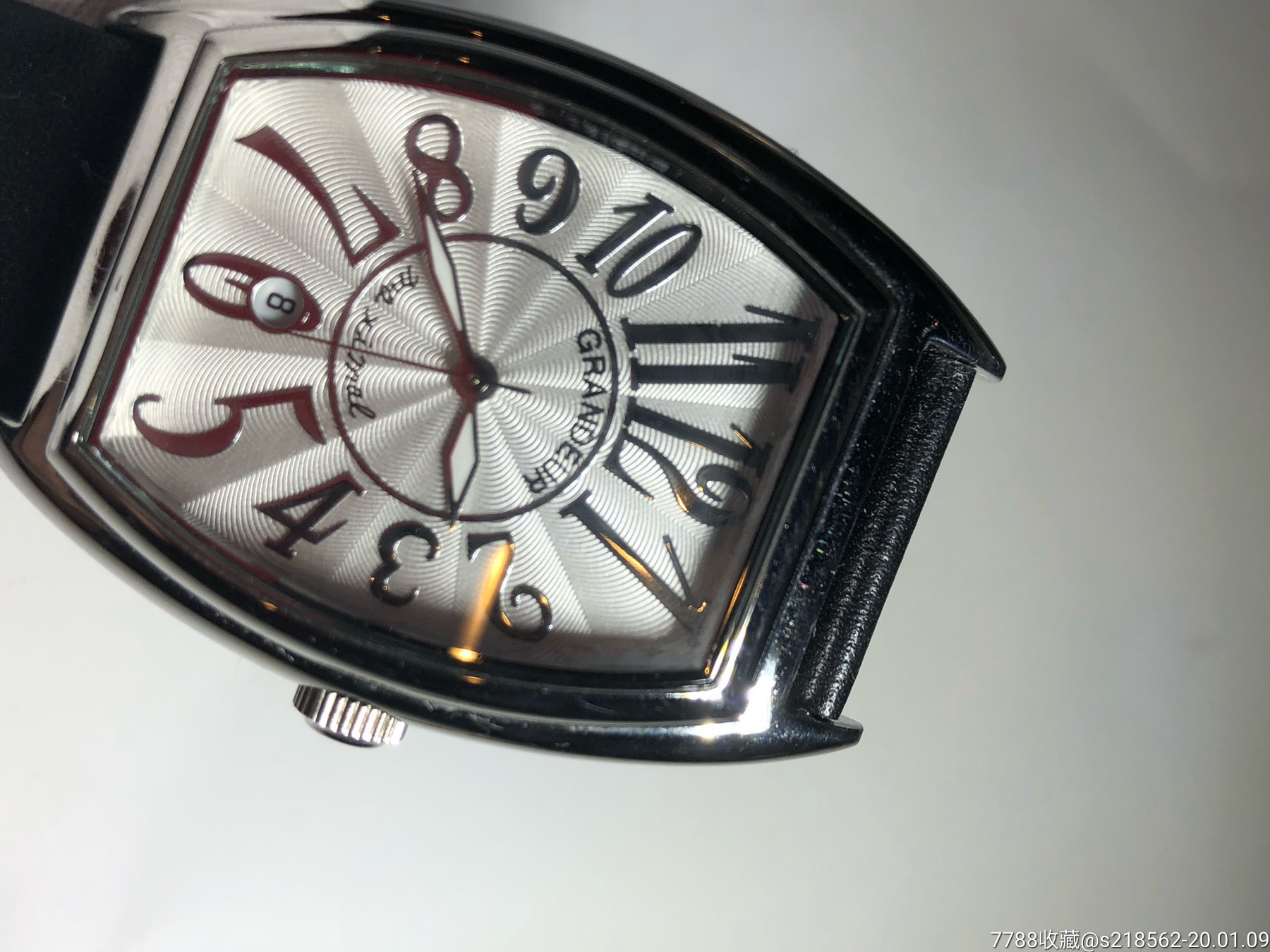 grandeur古兰德石英男表表盘35*41mm厚11mm日历显示日本售价1-手表