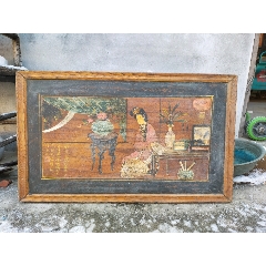 画工一流民国木板画一个(au22106222)_7788收藏__收藏热线