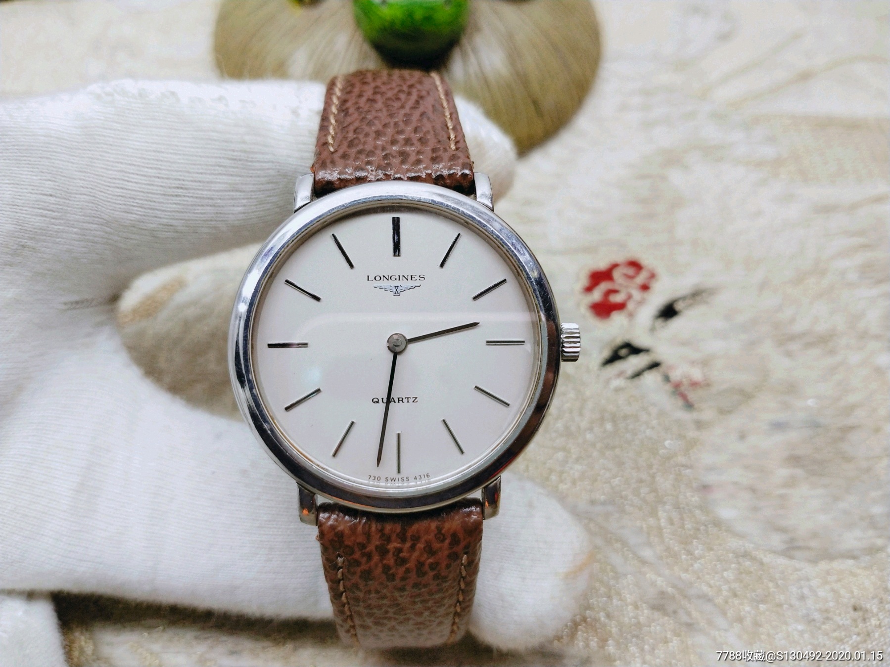 罕见好品【7钻浪琴longines男士精美腕表】【珍藏款.赤壁】