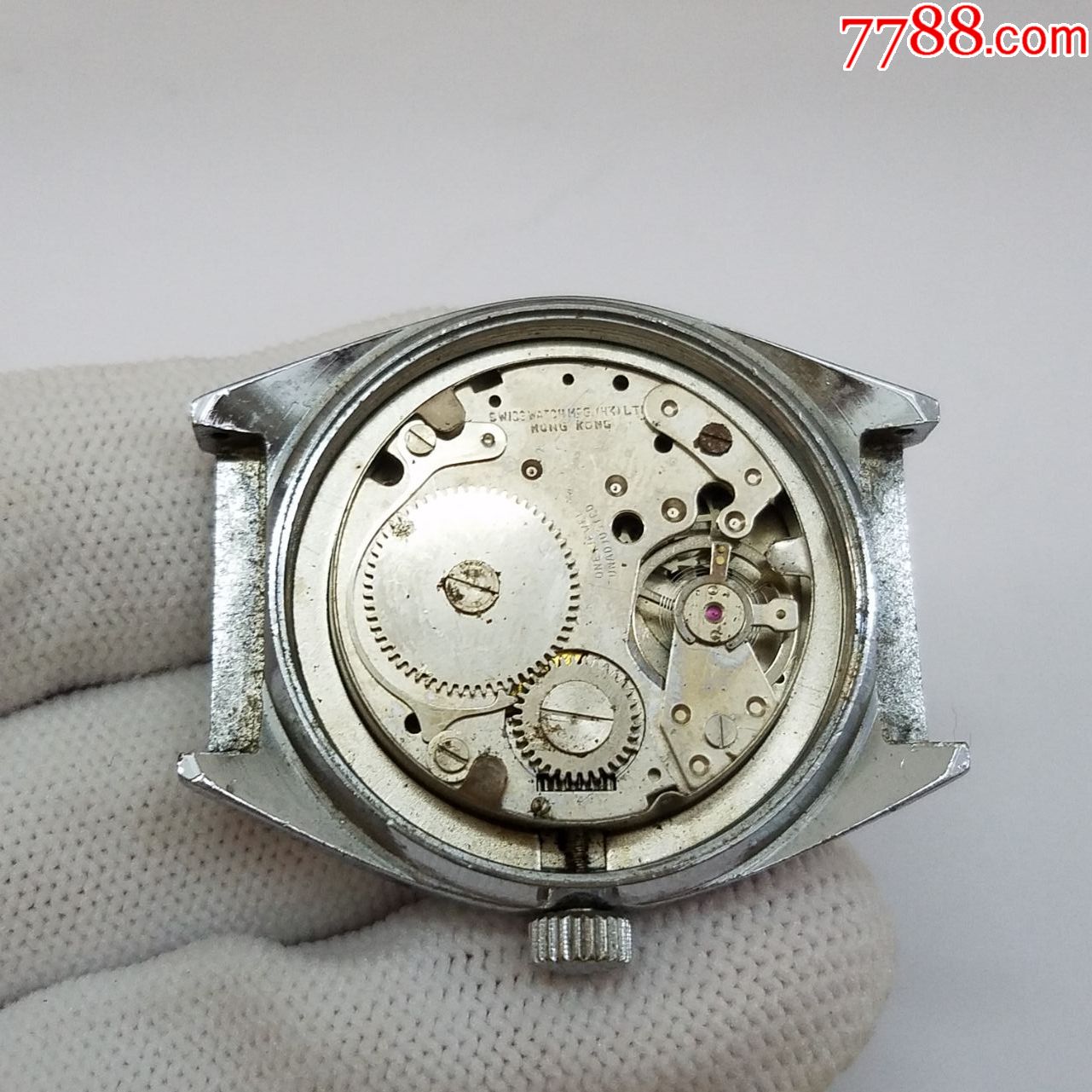 citron手动上链机械男表【不走,晃晃摆轮能转动】【能手动上链】-手表