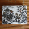雪景瓷砚墨彩瓷砚台(au22202562)_7788收藏__收藏热线