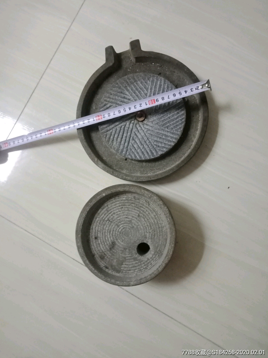 老石碾子,手工雕刻-价格:20元-au22208958-石臼/石磨 -加价-7788收藏