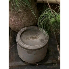 民国苏州陆墓徐鸿江制精炼澄泥蟋蟀罐一只(au22217515)_7788收藏__收藏热线