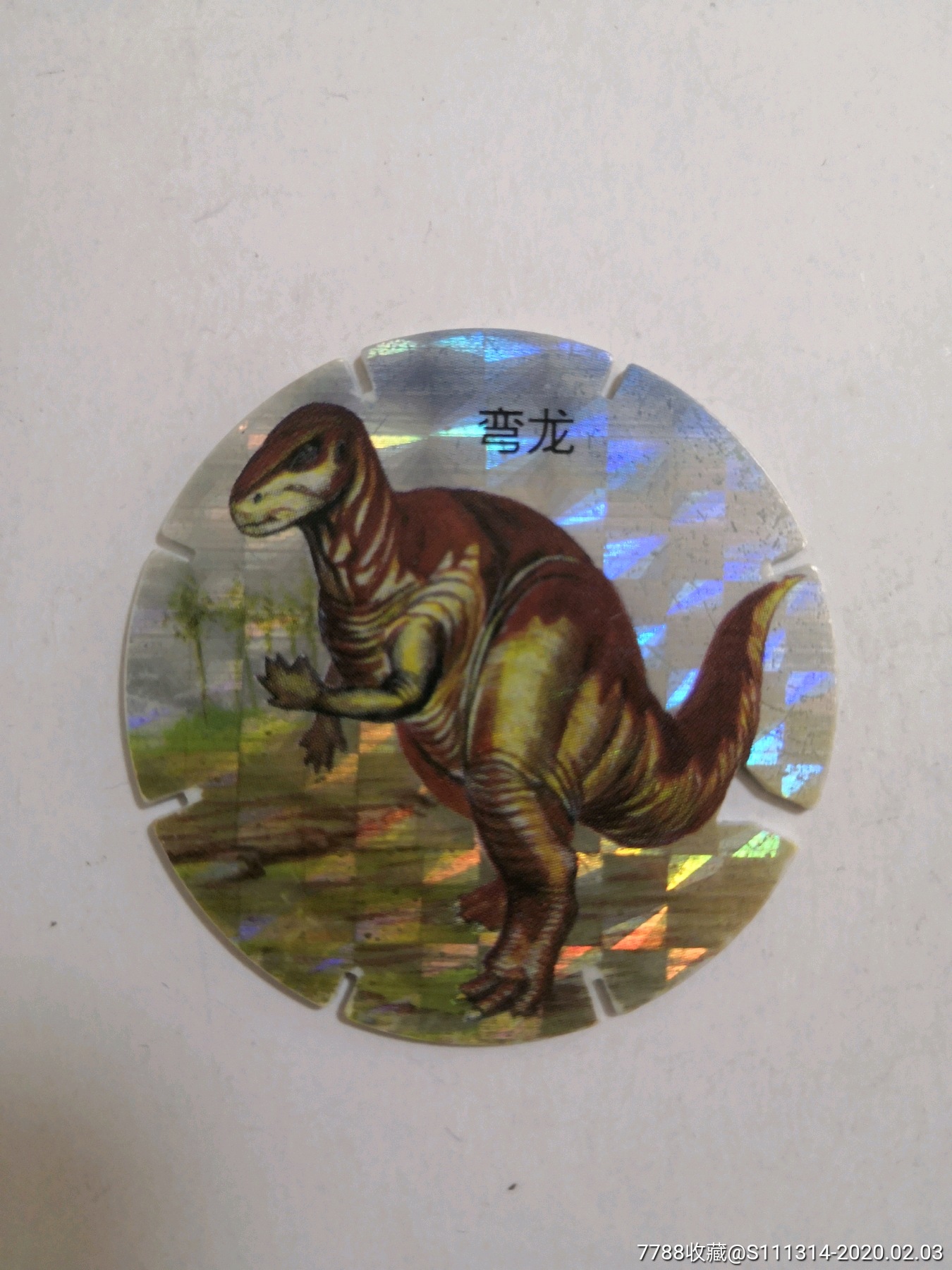 小浣熊恐龙风暴闪卡:弯龙