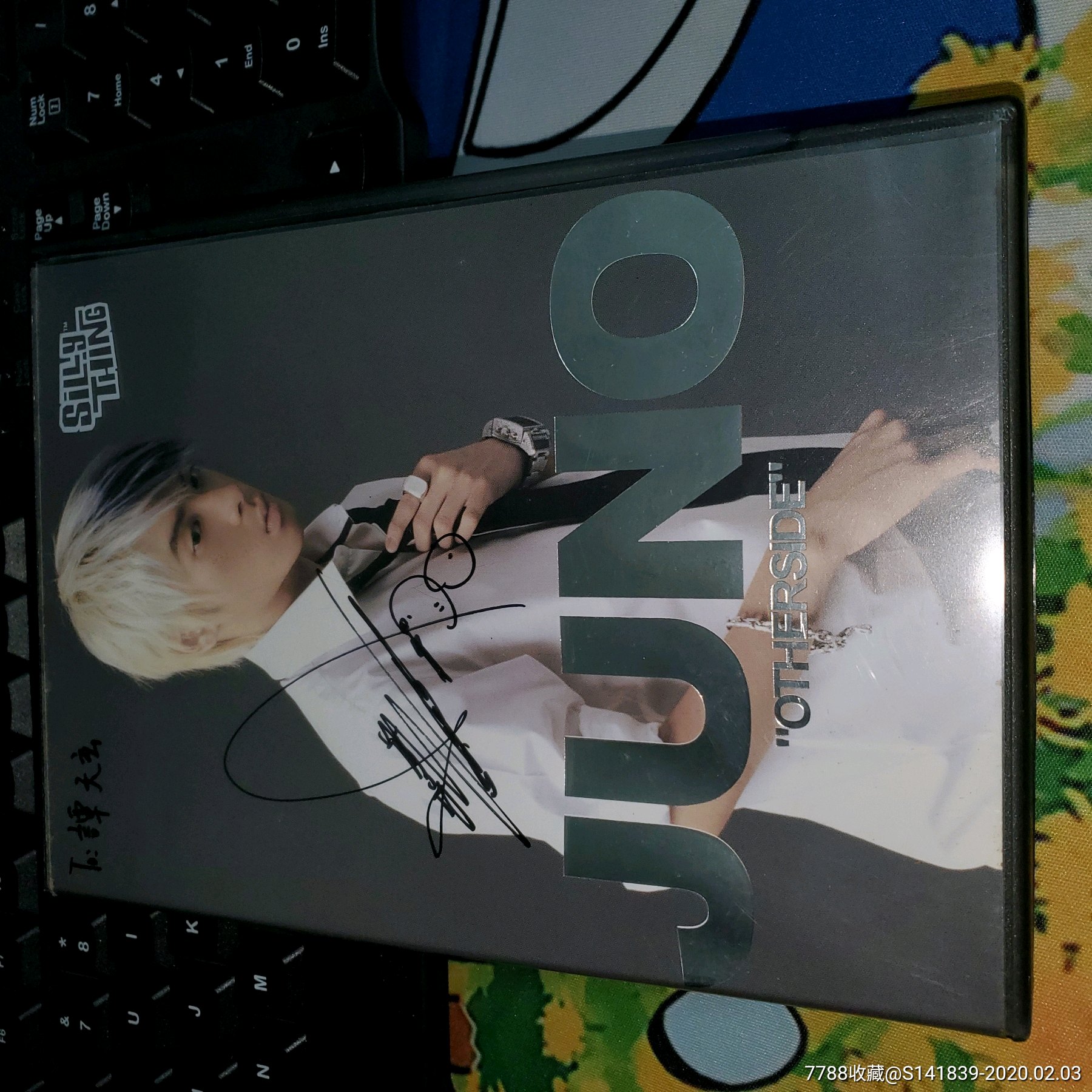 麦浚龙序章otherside亲笔签名hk首版1cd实物照碟没听过