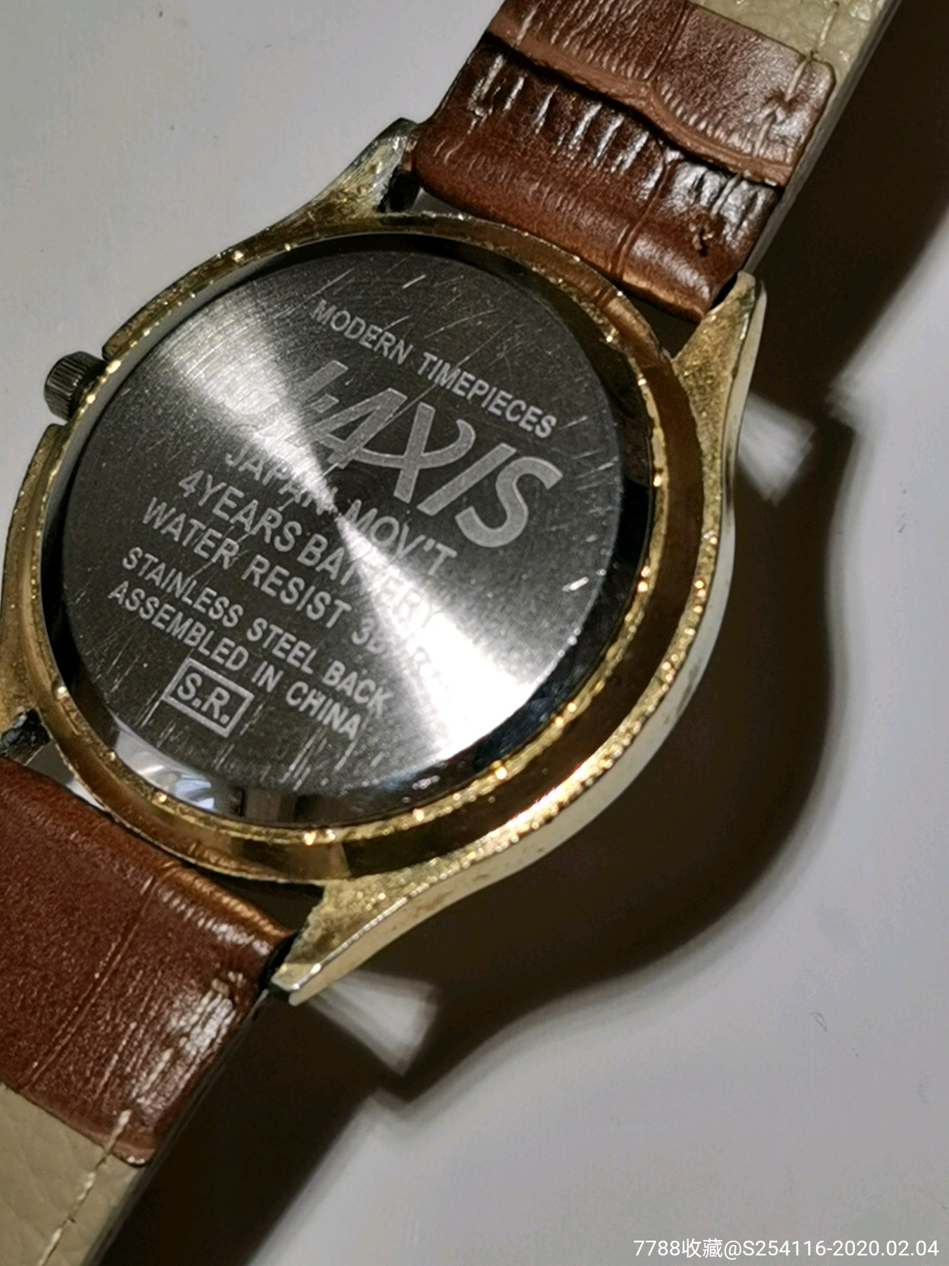 axis石英时尚男表script系列表盘35mm厚8mm日本机芯_手表/腕表_第7张