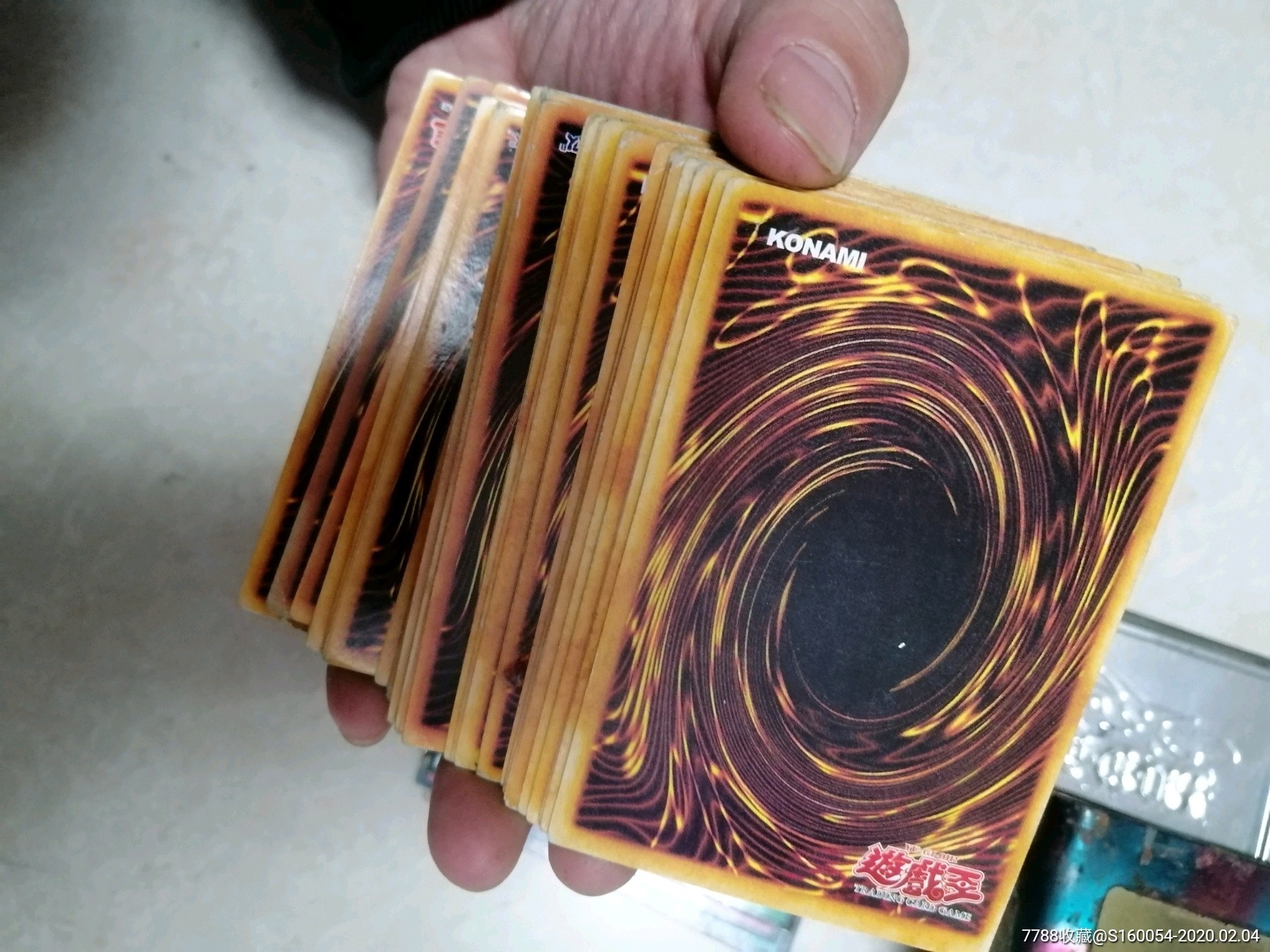 游戏王卡牌战斗卡片一盒