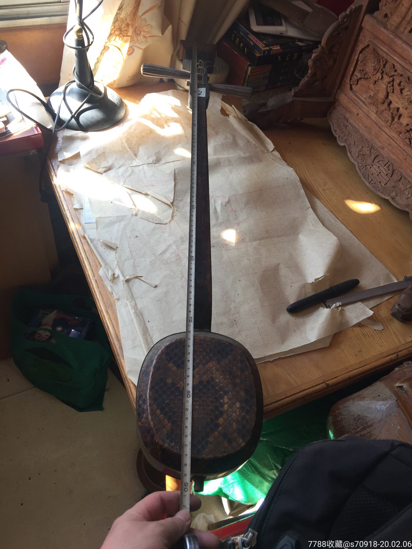 民国三弦2-90厘米左右-品以图为准_二胡/胡琴【古滇之都】_第5张