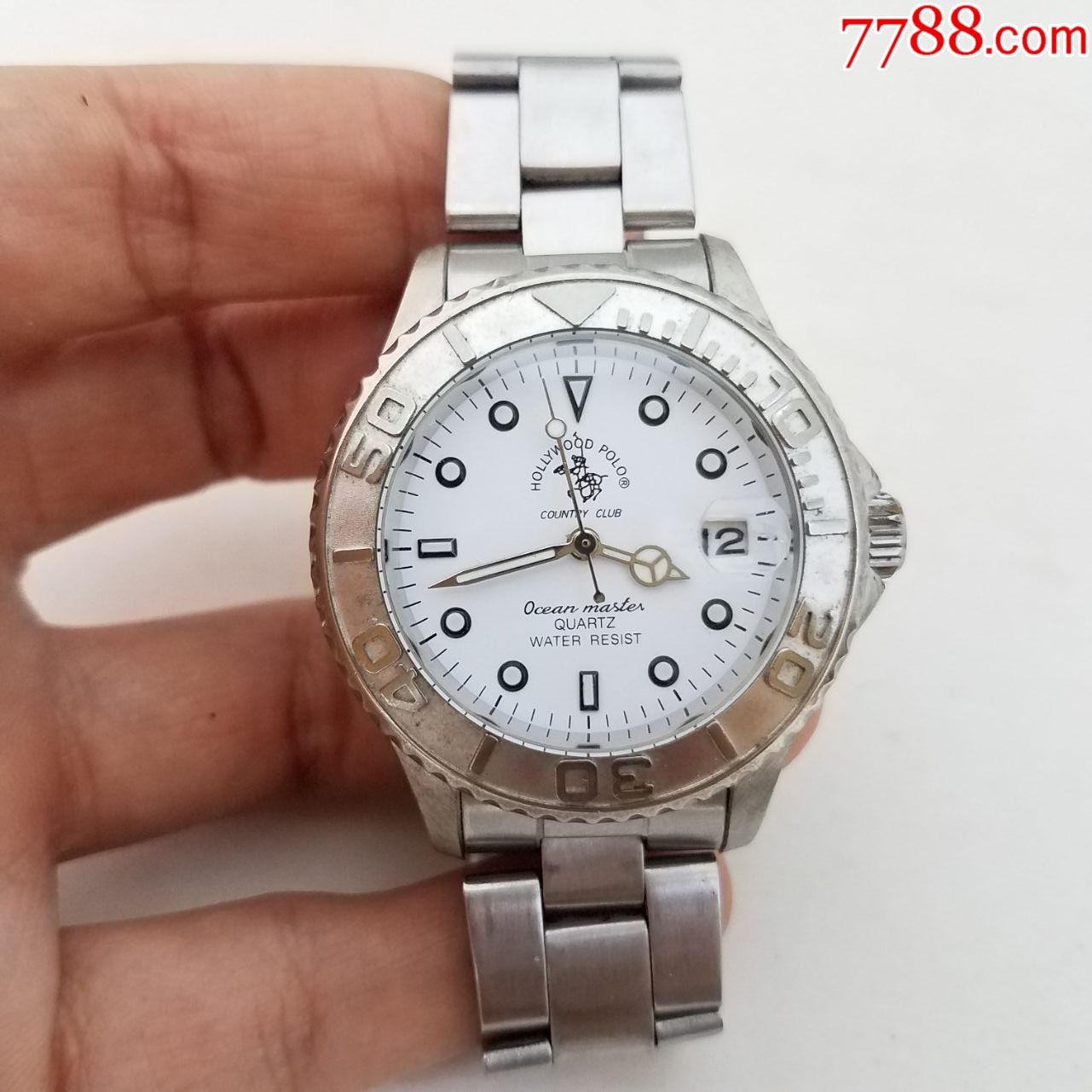 polor电子男表【夜光凌厉】【活动旋转外圈】【奔驰指针】_手表/腕表