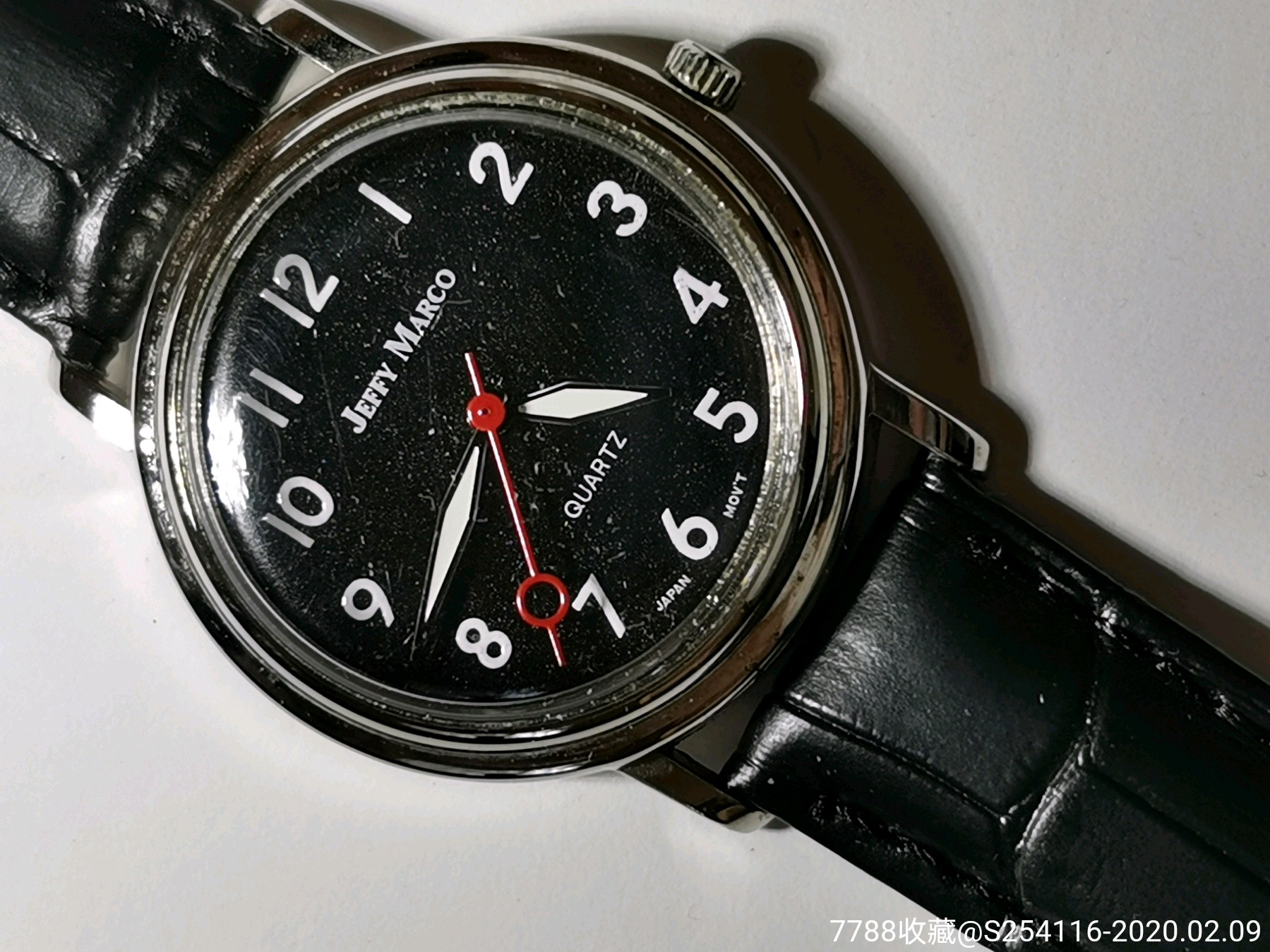 日本jeffymarco石英男表表盘31mm厚9mm日本机芯miyota走时精_手表