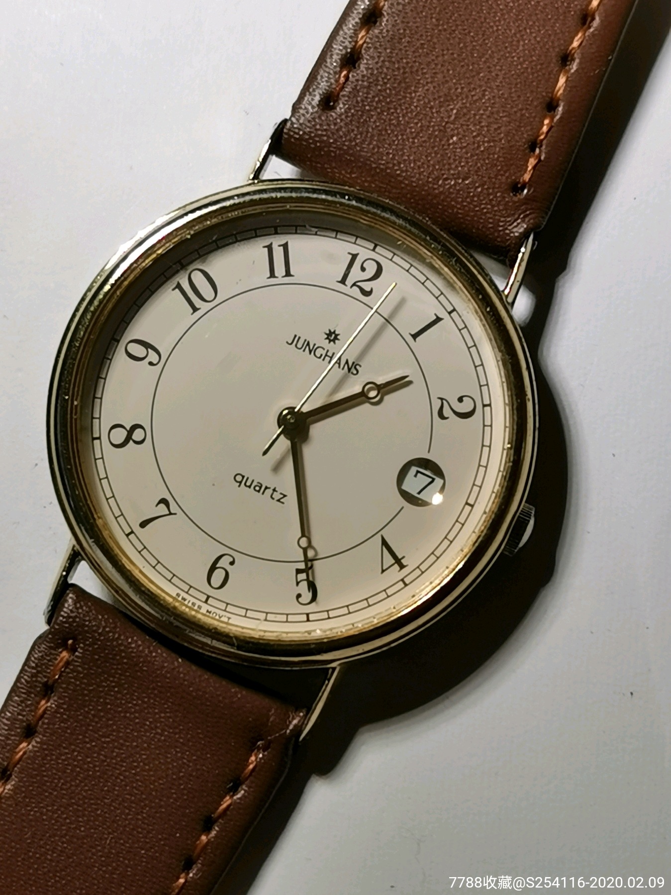 德国品牌junghans荣汉斯石英男表表盘31.
