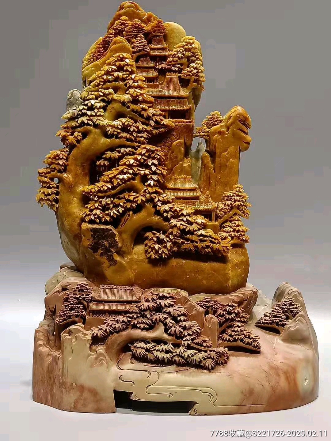 寿山石雕刻摆件