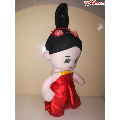 XB-精品大型布娃娃-美少女，精美靠背靠枕或长毛绒玩具型布娃娃(20-2-14)(au22290562)_7788收藏__收藏热线