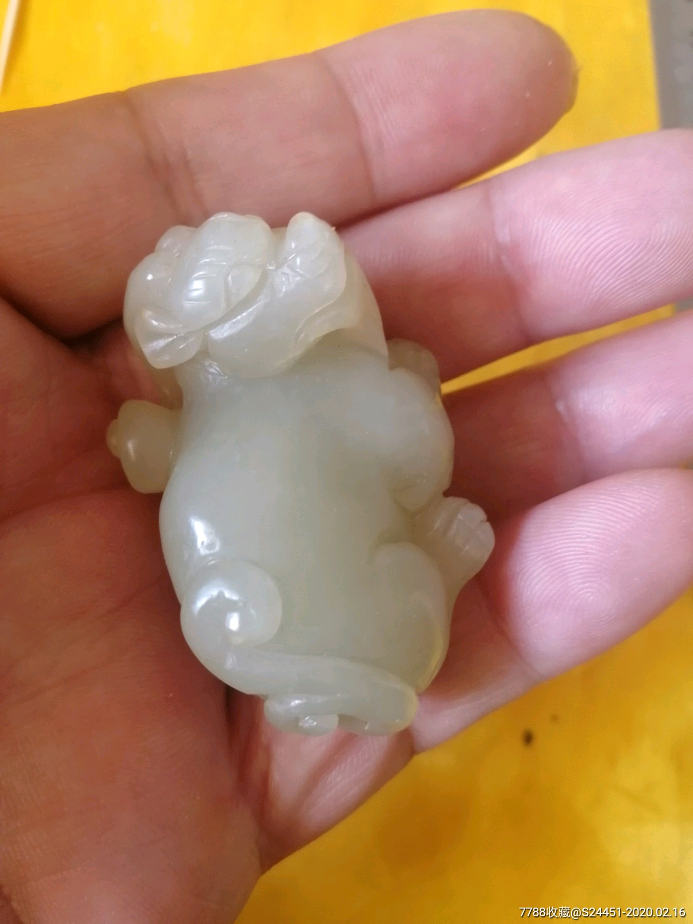 清代和田貔貅包老保真不满意退货