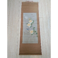 花鸟老竹帘画竹丝画(au22289768)_7788收藏__收藏热线