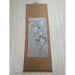花鸟老竹帘画竹丝画(au22289788)_7788收藏__收藏热线