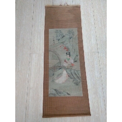 老人物竹帘画竹丝画(au22293163)_7788收藏__收藏热线