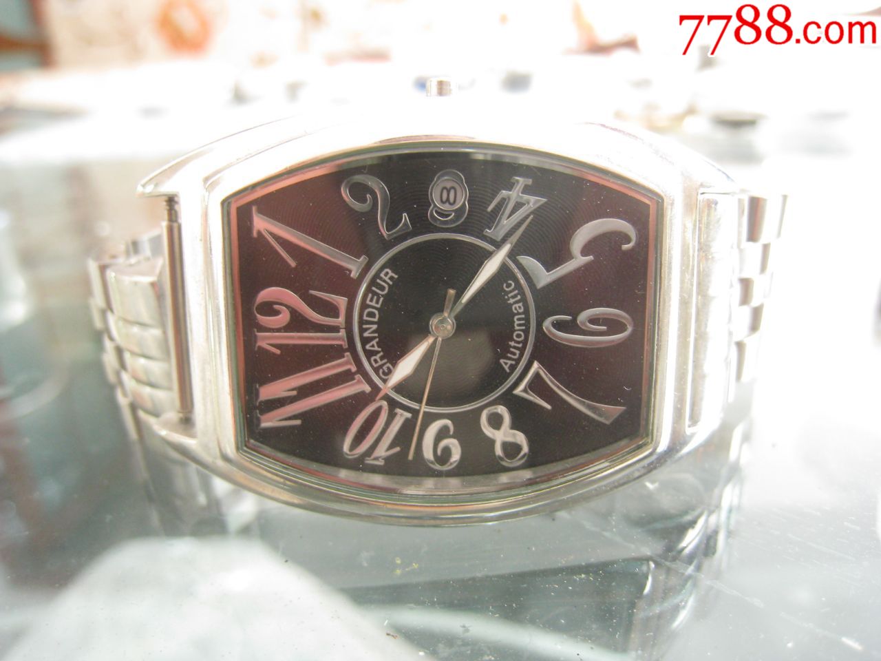 日本古董表grandeur尊德(自动)男-手表/腕表-7788收藏__收藏热线