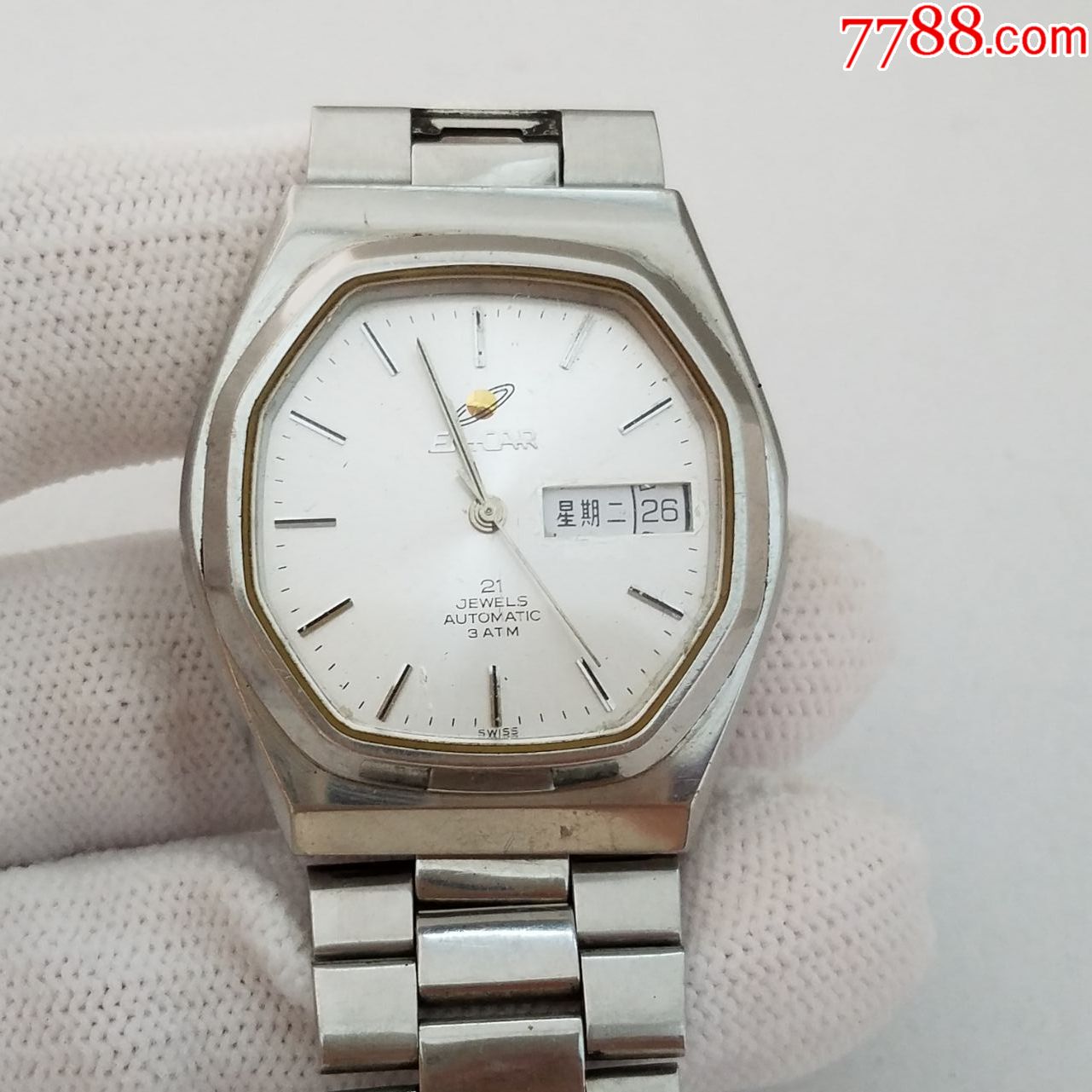 瑞士英纳格自动机械男表【2846机芯】【能走时】