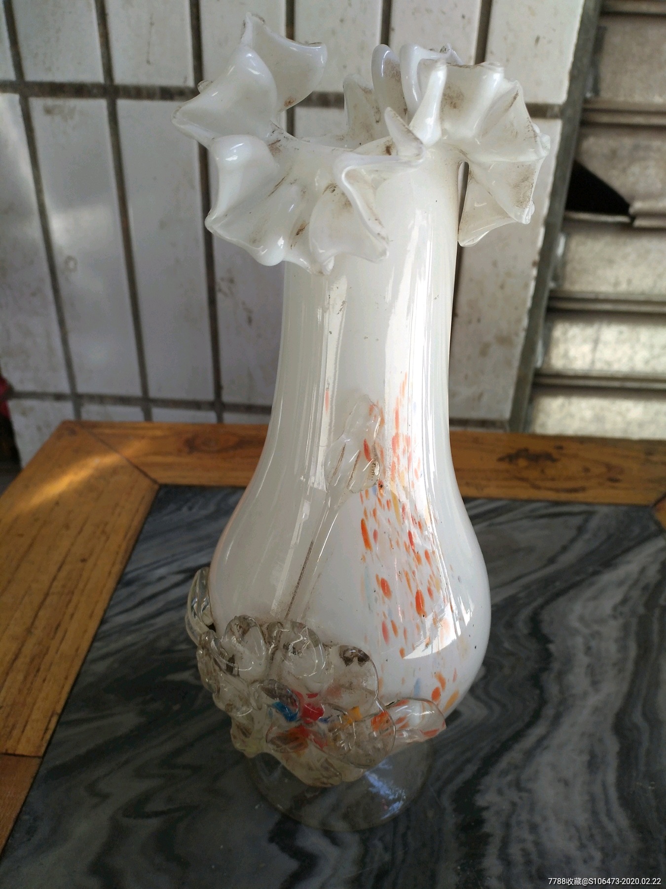 文革老琉璃花瓶