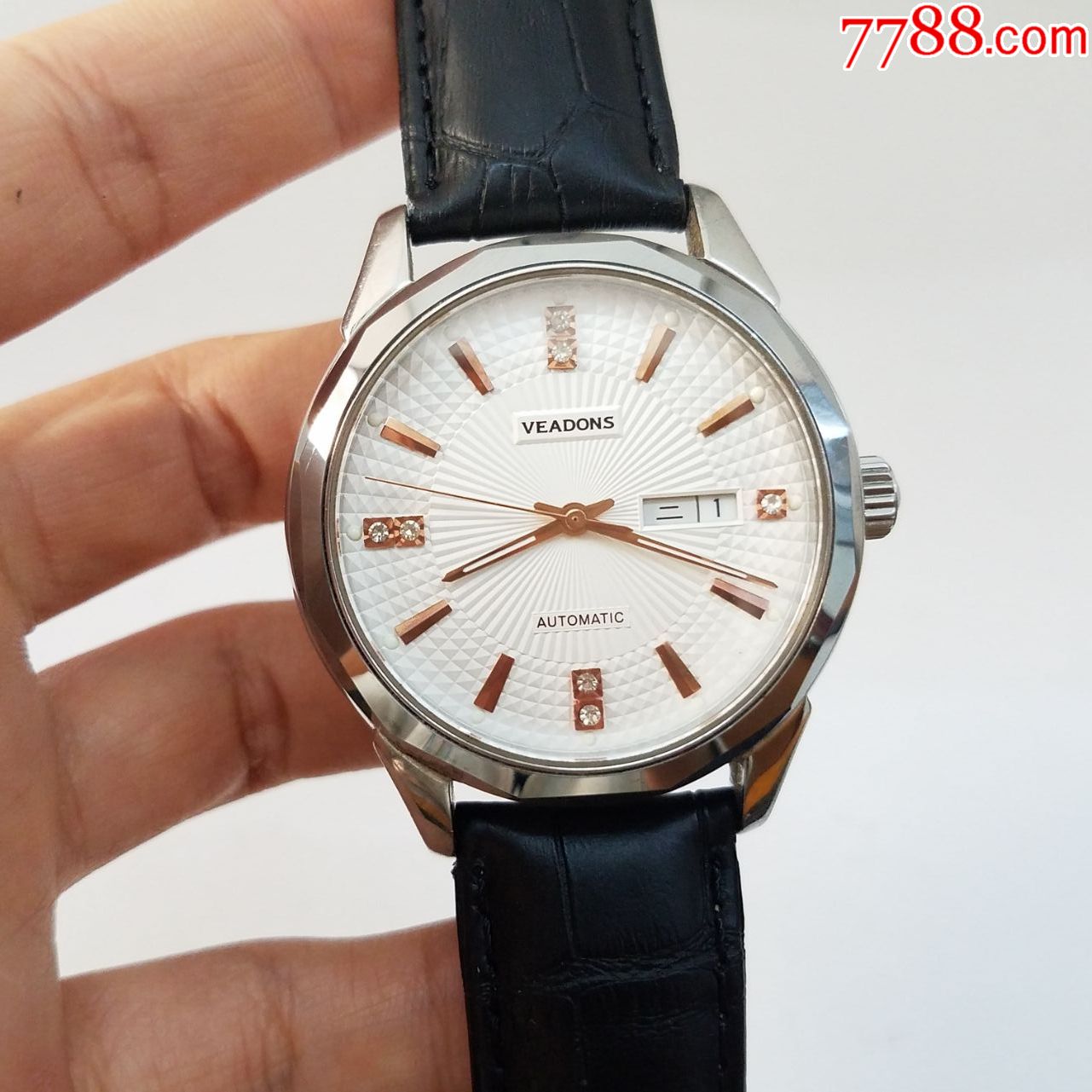 veadons自动机械男表【独特永不磨损钨钢材质表圈】_手表/腕表_第1张