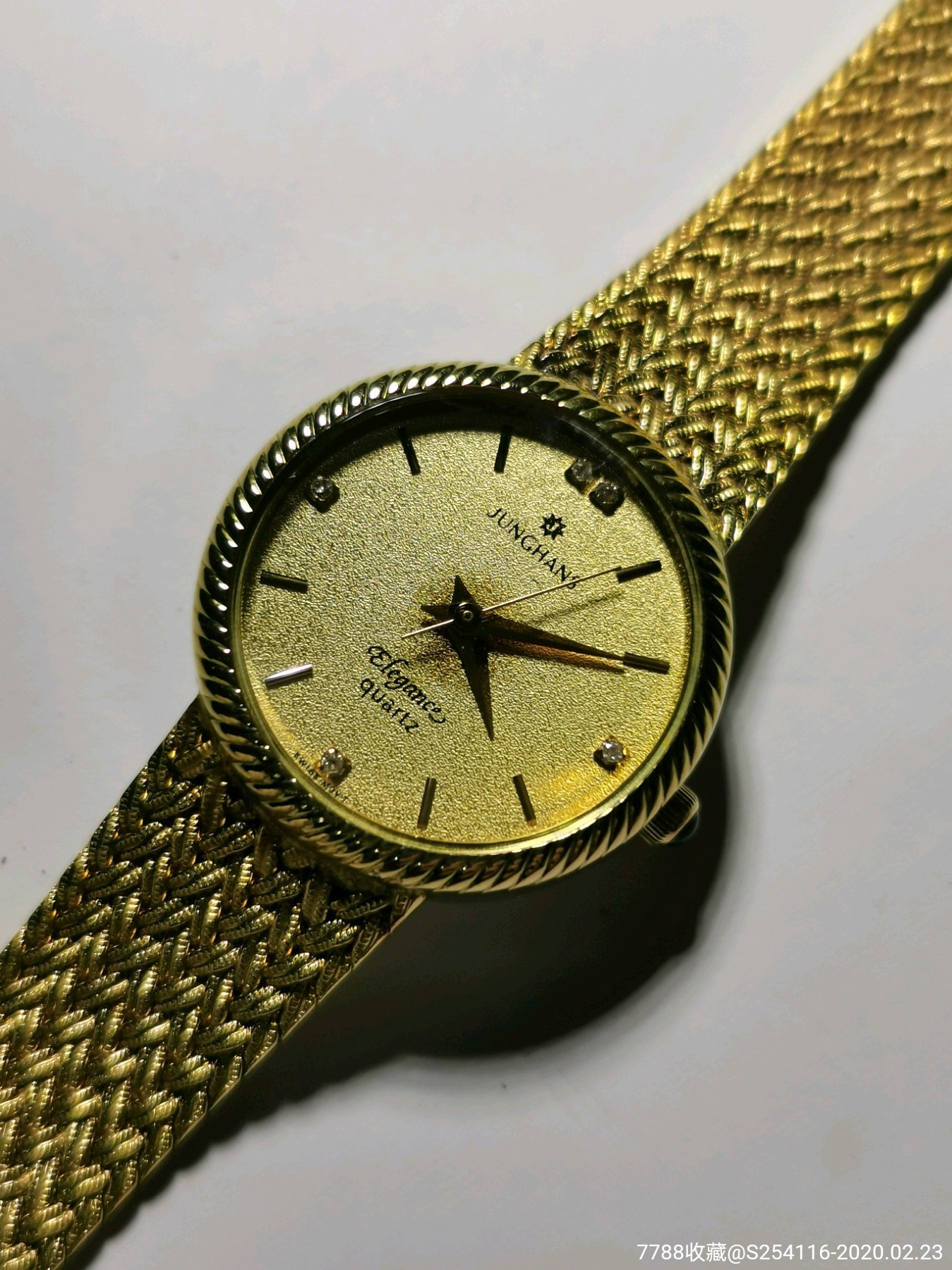 瑞士机芯一钻表盘23mm厚6mm走时精准保_手表/腕表_图片收藏_回收价格