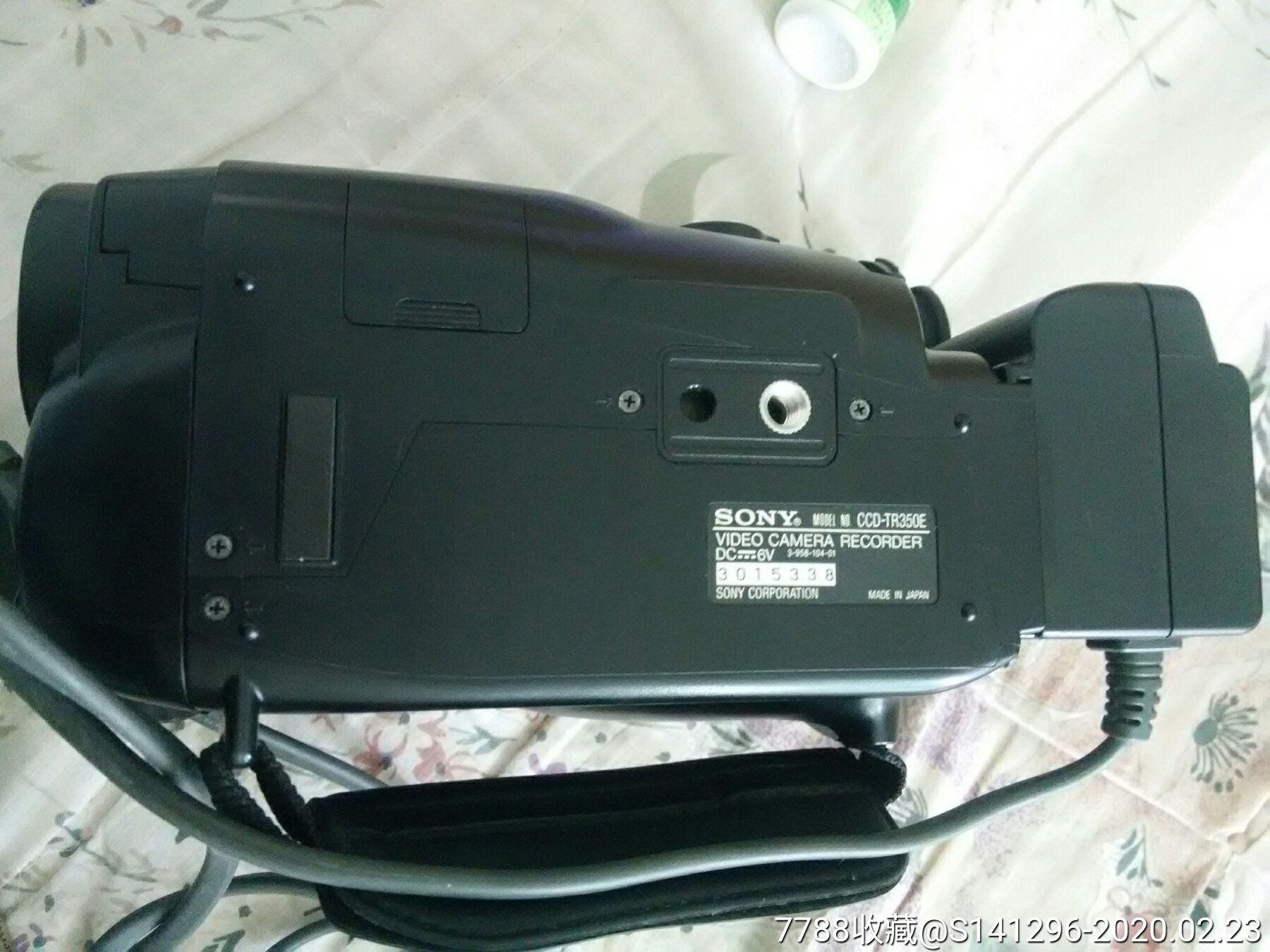 索尼tr-350e磁带摄影机-摄像机/摄影机-7788收藏__收藏热线
