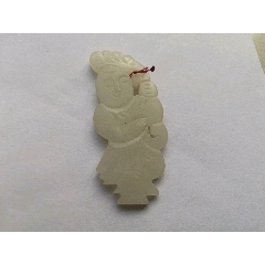 疫情无情，古玩有爱，文房人物玉器一件，低拍！(au22348942)_7788收藏__收藏热线