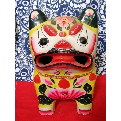 山东泥塑五彩手绘大老虎(au22350679)_7788收藏__收藏热线