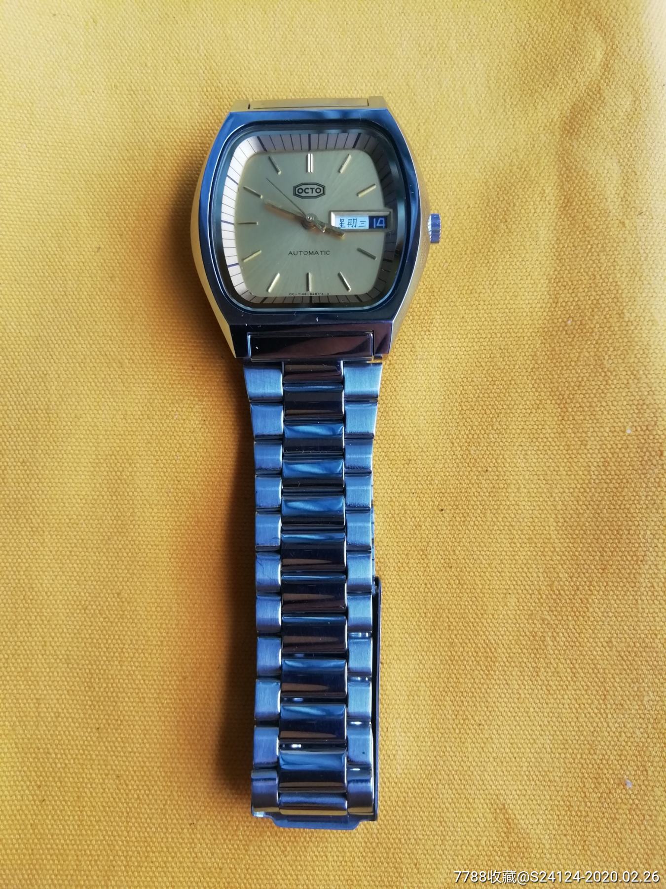 奥克吐自动男表(品相很好)_手表/腕表_第1张